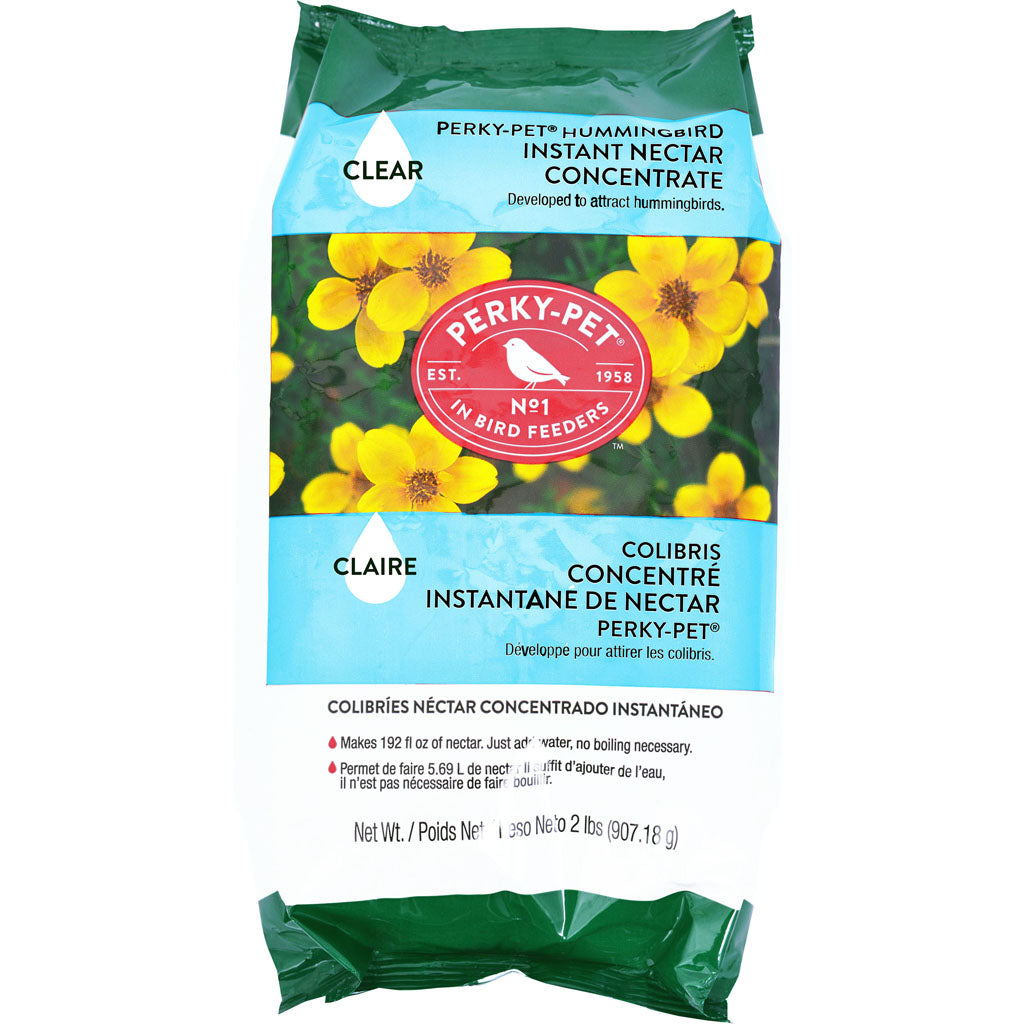 Perky-Pet Hummingbird Instant Nectar Concentrate (CLEAR, 2 LB)
