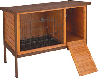 Premium Plus Rabbit Hutch - Medium (36X24X34.5 IN)
