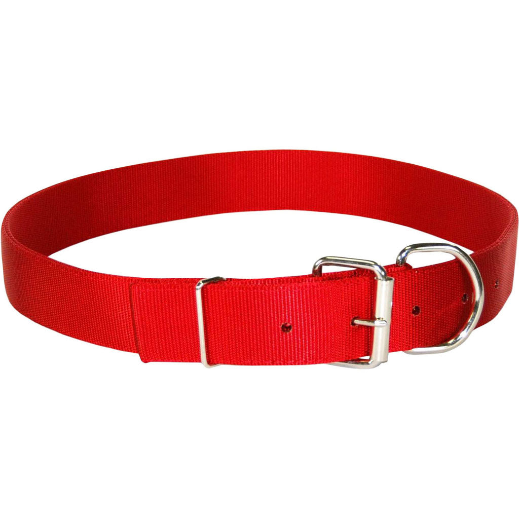Hamilton Nylon Cow Collar (RED, CALF)