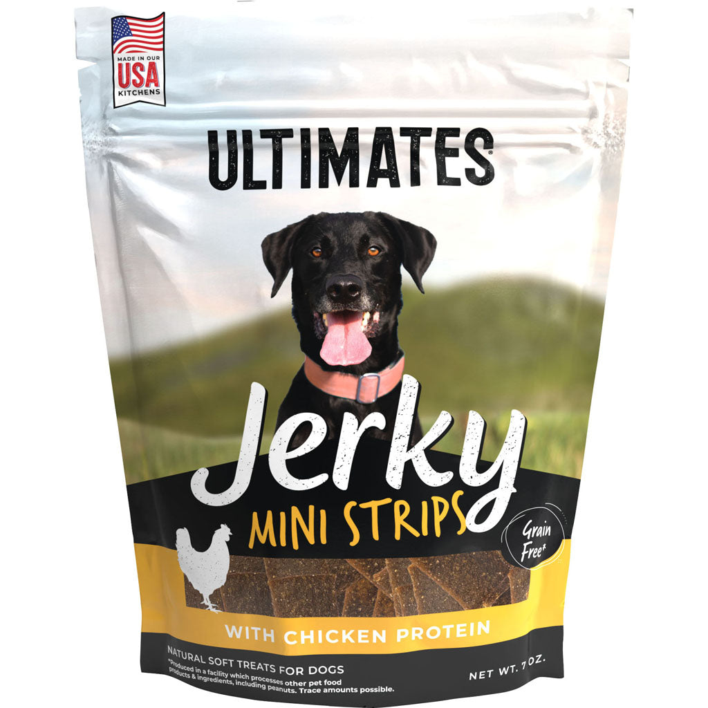 Ultimates Jerky Mini Strips (CHICKEN, 7 OZ)