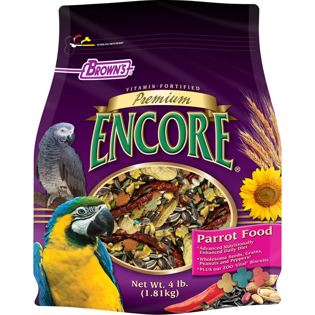 Encore Premium Parrot Food (4 LB)