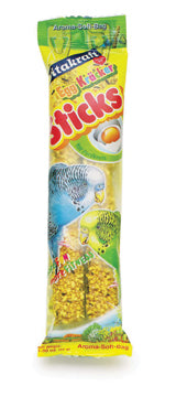 Vitakraft Crunch Sticks Parakeet Treats (EGG/HONEY, 1.4 OZ-2 PK)