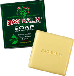 Bag Balm Soap Mega Moisturizing (ROSEMARY MINT, 3.9 OZ)