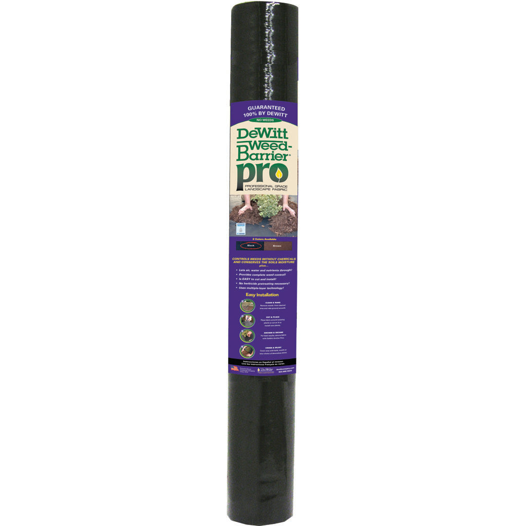 Dewitt Professional Weed Barrier (BLACK, 3X100 FT)