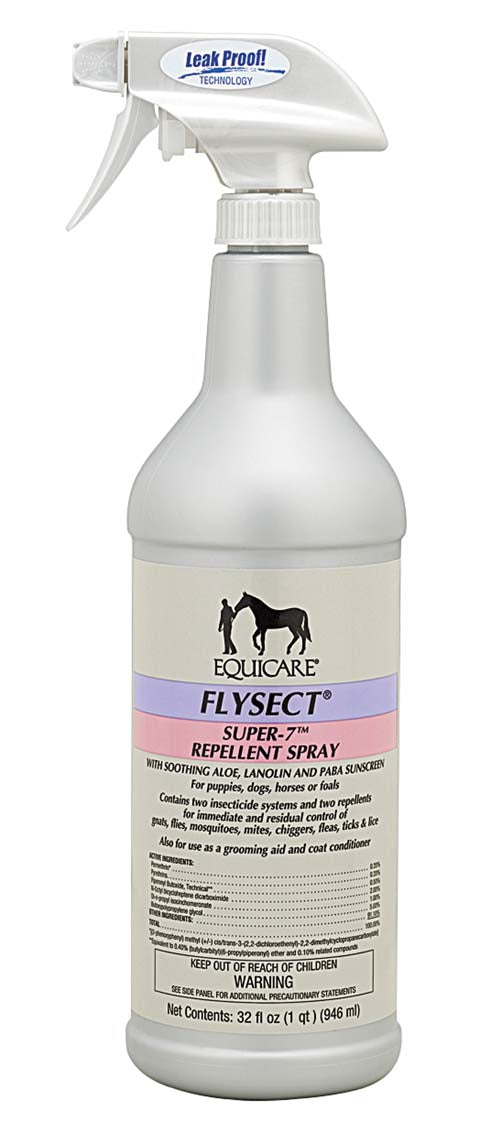 Equicare Flysect Super 7 Repellent Spray (32 OZ)