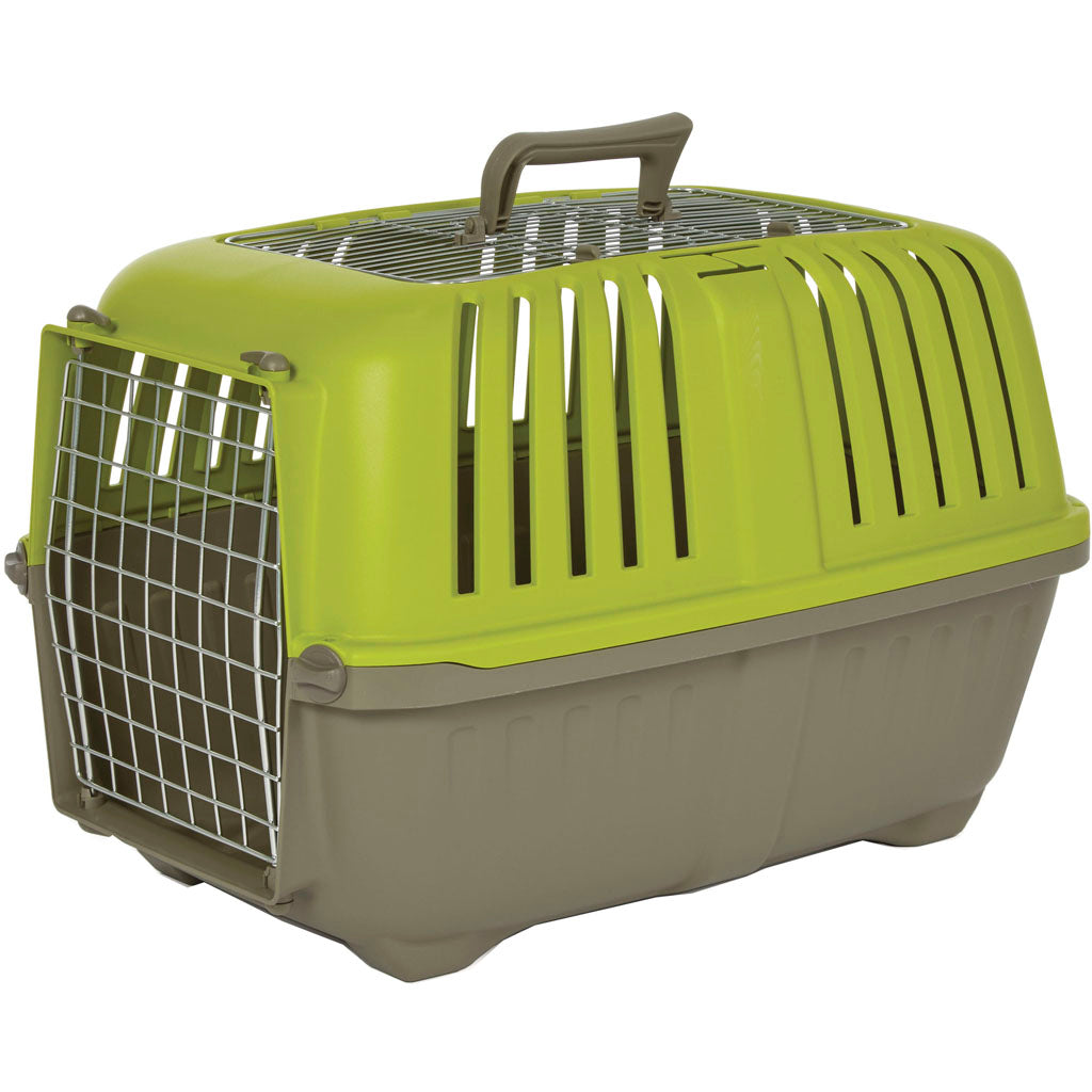 Spree Double Door Travel Carrier (GREEN, 24 IN)