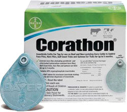 Corathon Insecticide Cattle Ear Tag (SLATE, 20 PK)