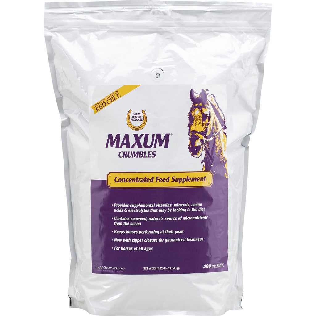 Maxum Crumbles Concentrate Feed Supplement (25 LB)