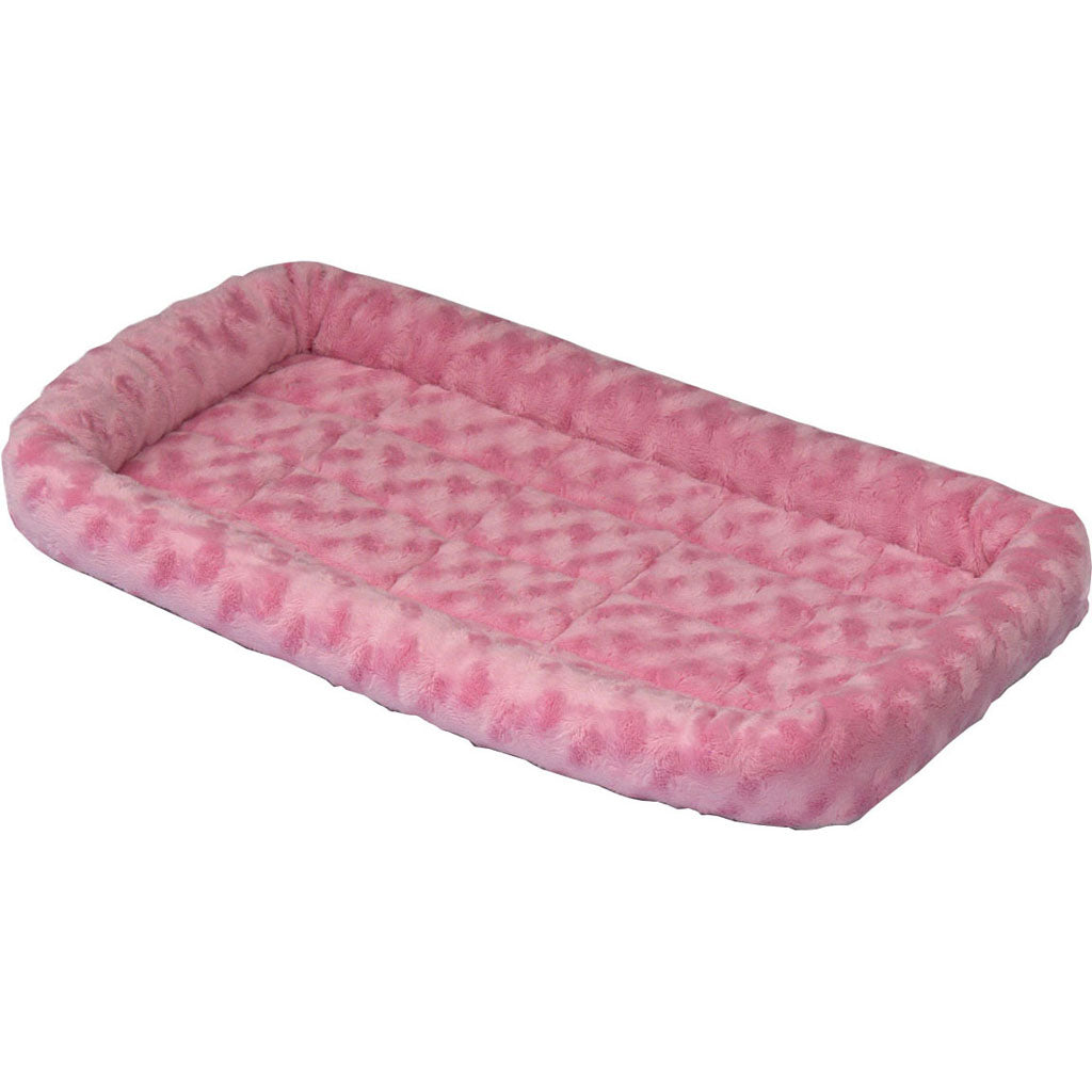 Quiet Time Fashion Pet Bed (PINK, 24X18 IN)