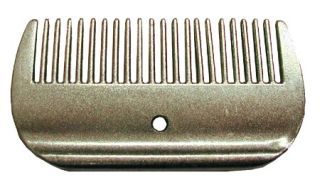 Mane Comb For Horses (SILVER, 4 IN)