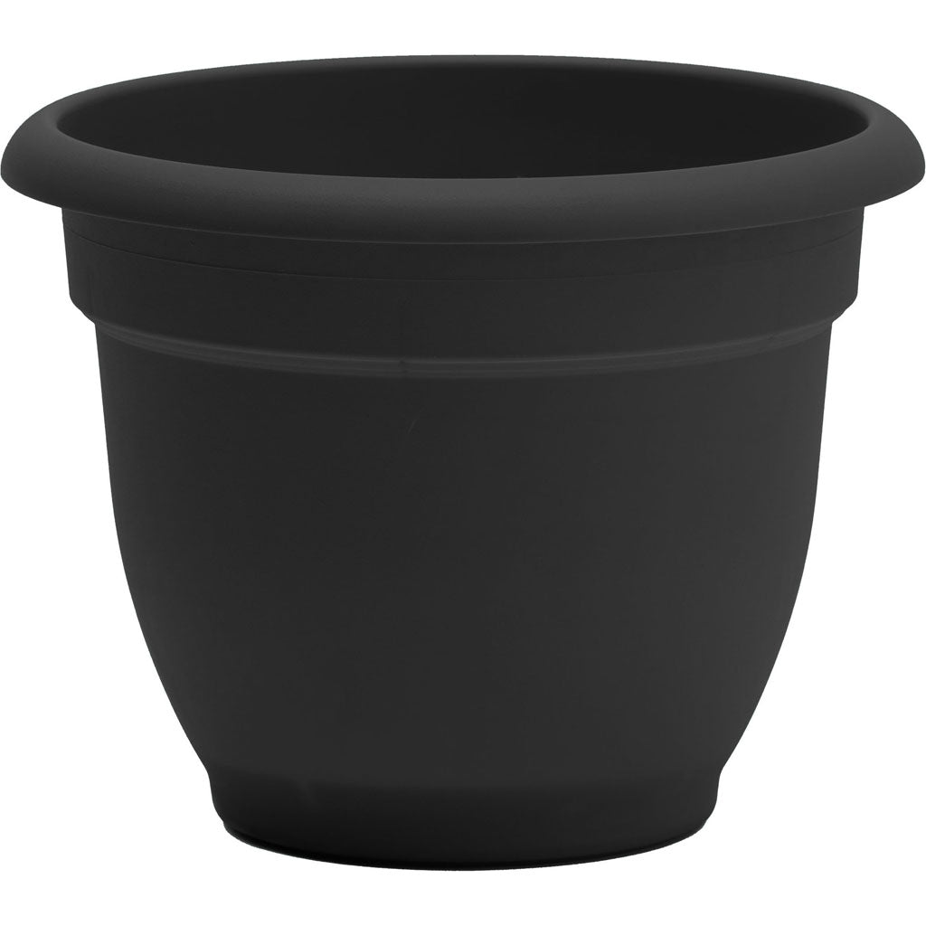Bloem Ariana Planter (BLACK, 8 IN)