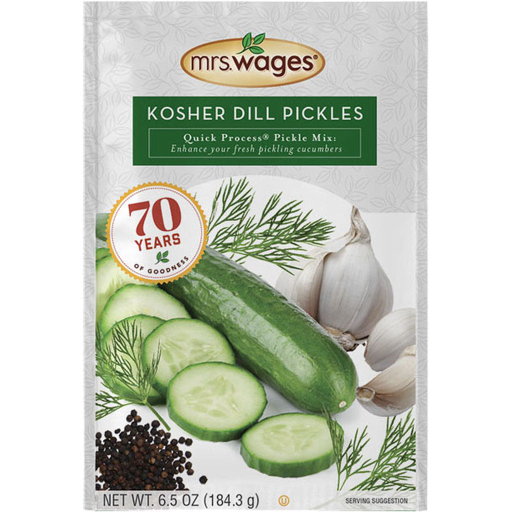 Mrs. Wages Quick Process Kosher Dill Pickle Mix (6.5 OZ)