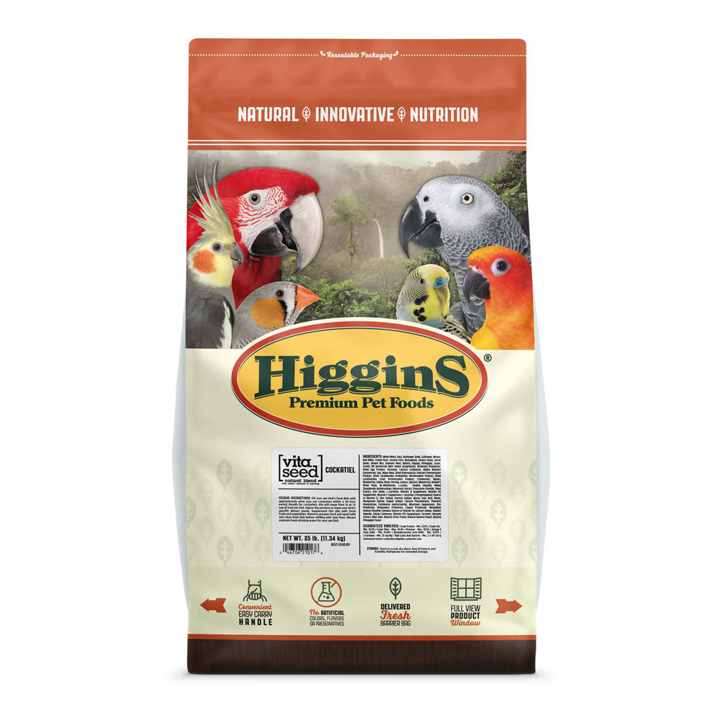 Vita Seed Natural Blend Cockatiel (25 LB)