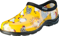 Sloggers Womens Waterproof Comfort Shoe (CHICKEN YELLOW, SZ 9)