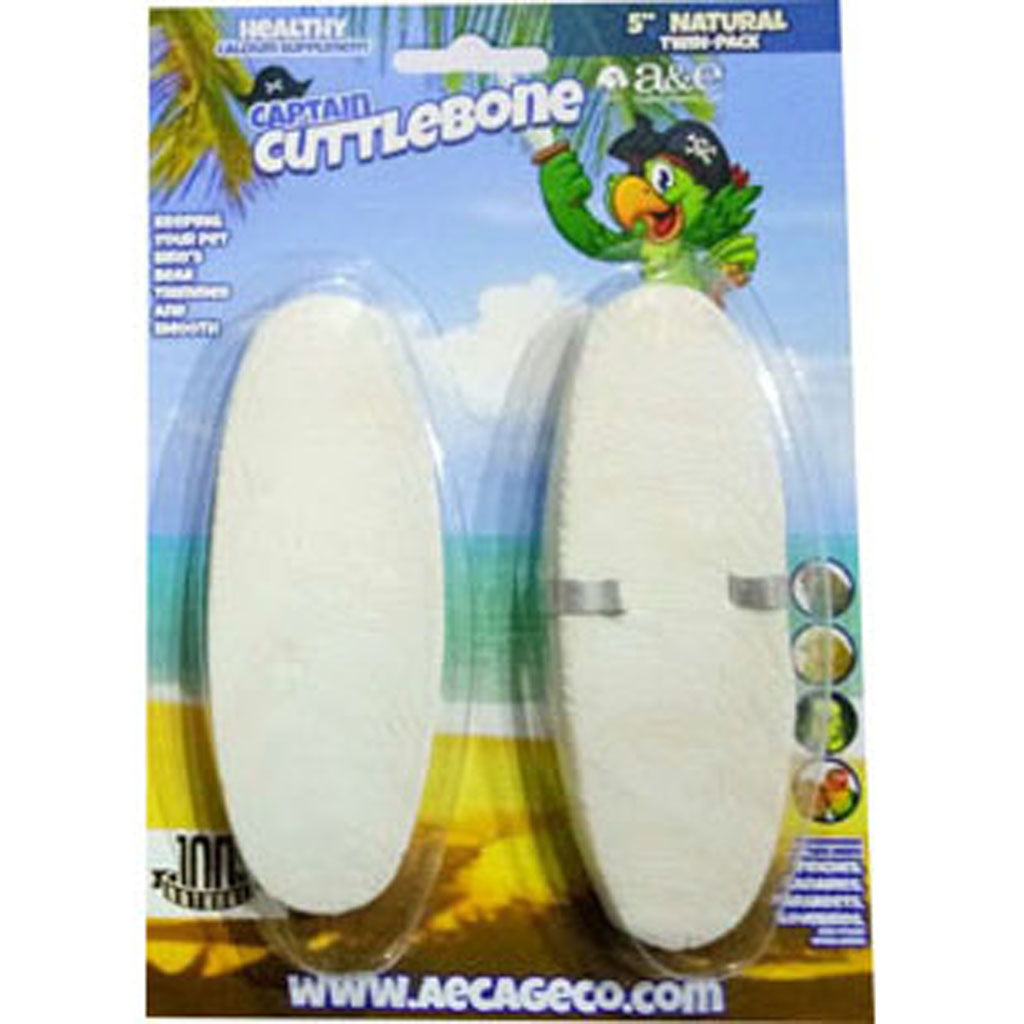 A&E Natural Cuttlebone (5 IN- 2PK)