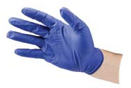 Trueblue Nitrile Powder Free Glove 4mil (BLUE, LG - 100CT)
