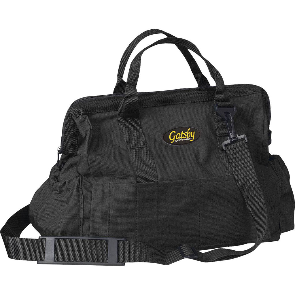 Gatsby Nylon Grooming Tote (BLACK, 14X10 IN)