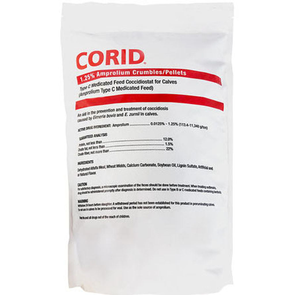 Corid 1.25% Pellets For Calves (10 LB)