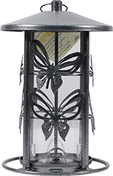 The Butterfly Bird Feeder (SILVER, 3 LB CAP)