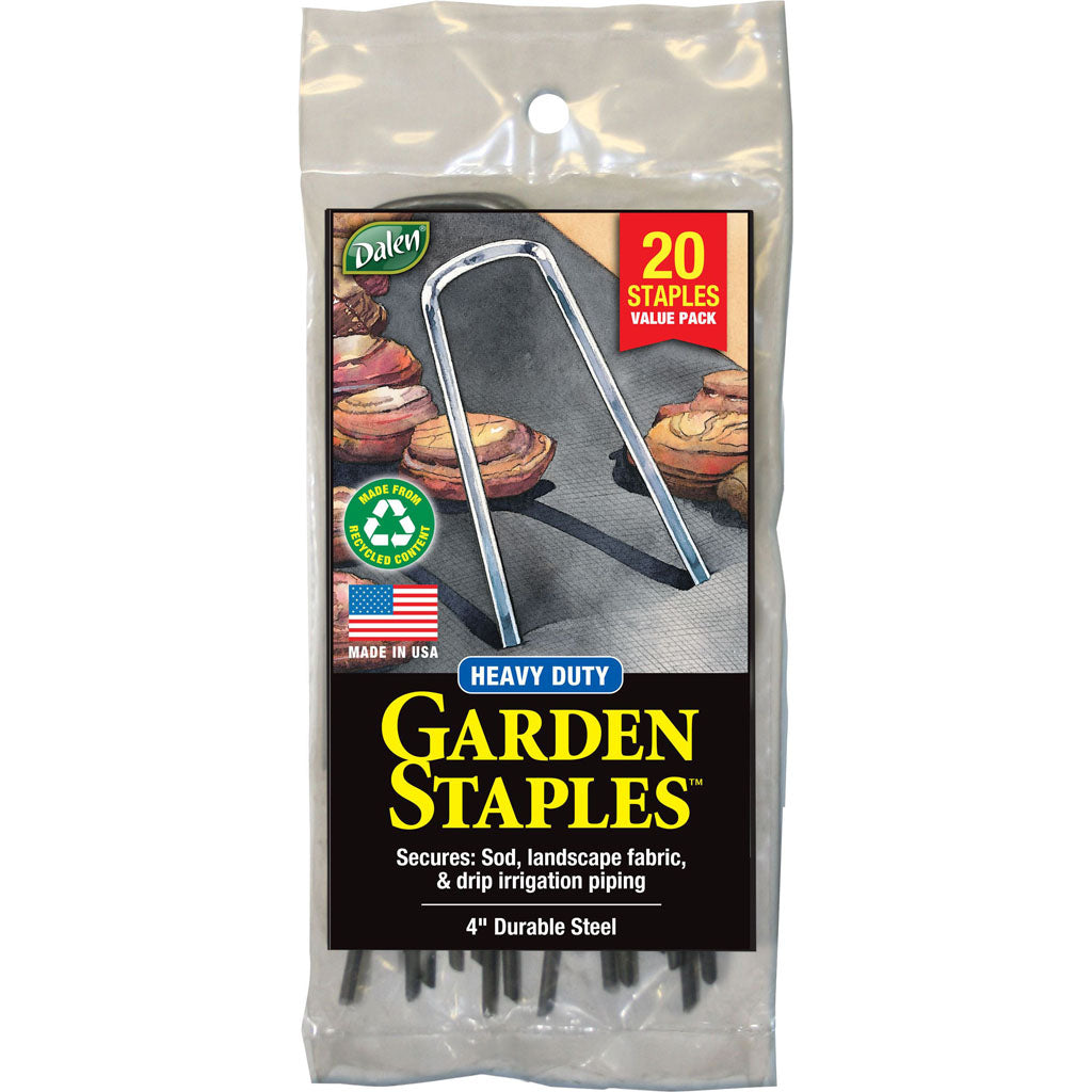 Garden Staples Steel Staples (4 IN-20 PK)