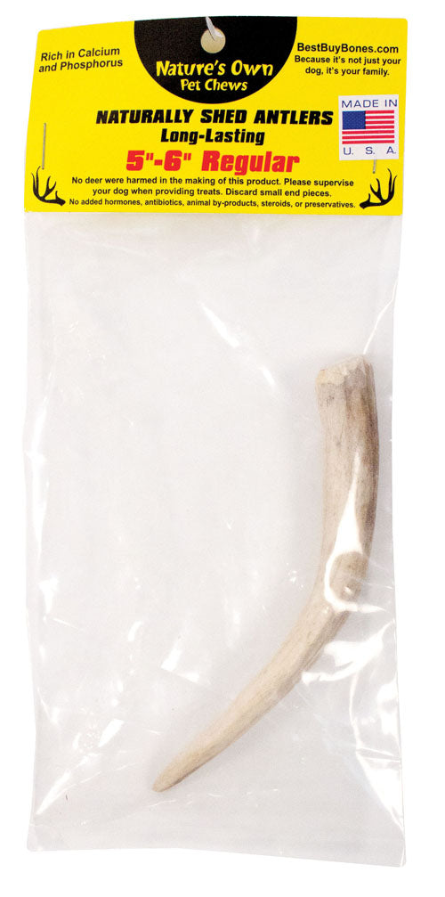 Nature'S Own Usa Elk Antler (NATURAL, 5-6 IN-REG)