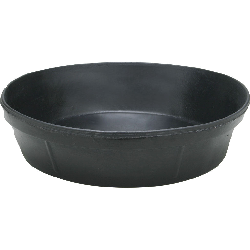 Fortex Rubber Stall Feeder (BLACK, 3 GAL)