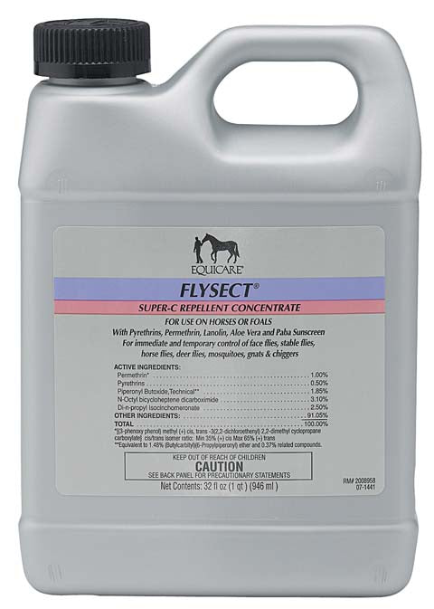 Equicare Flysect Super C Repellent Concentrate (32 OZ)