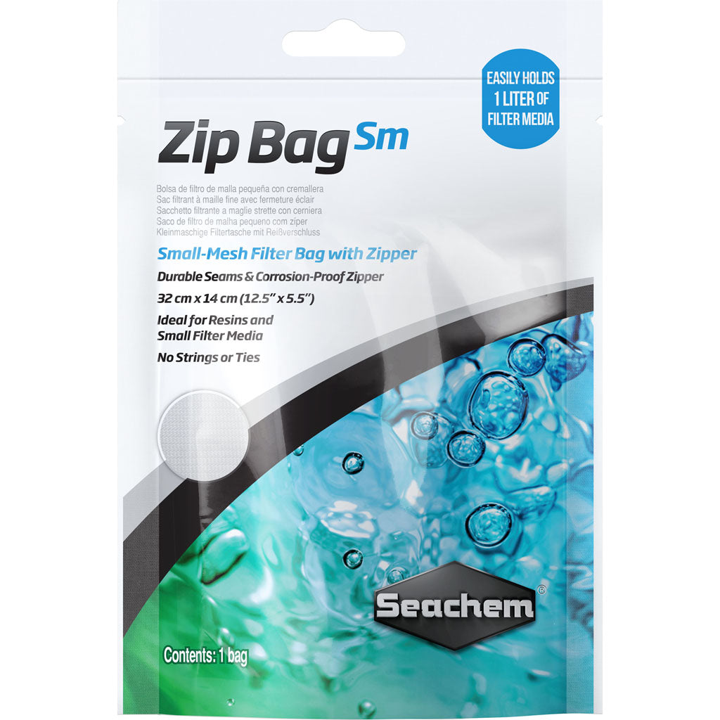 Seachem Zip Bag Small Mesh (12.5X5.5 IN)