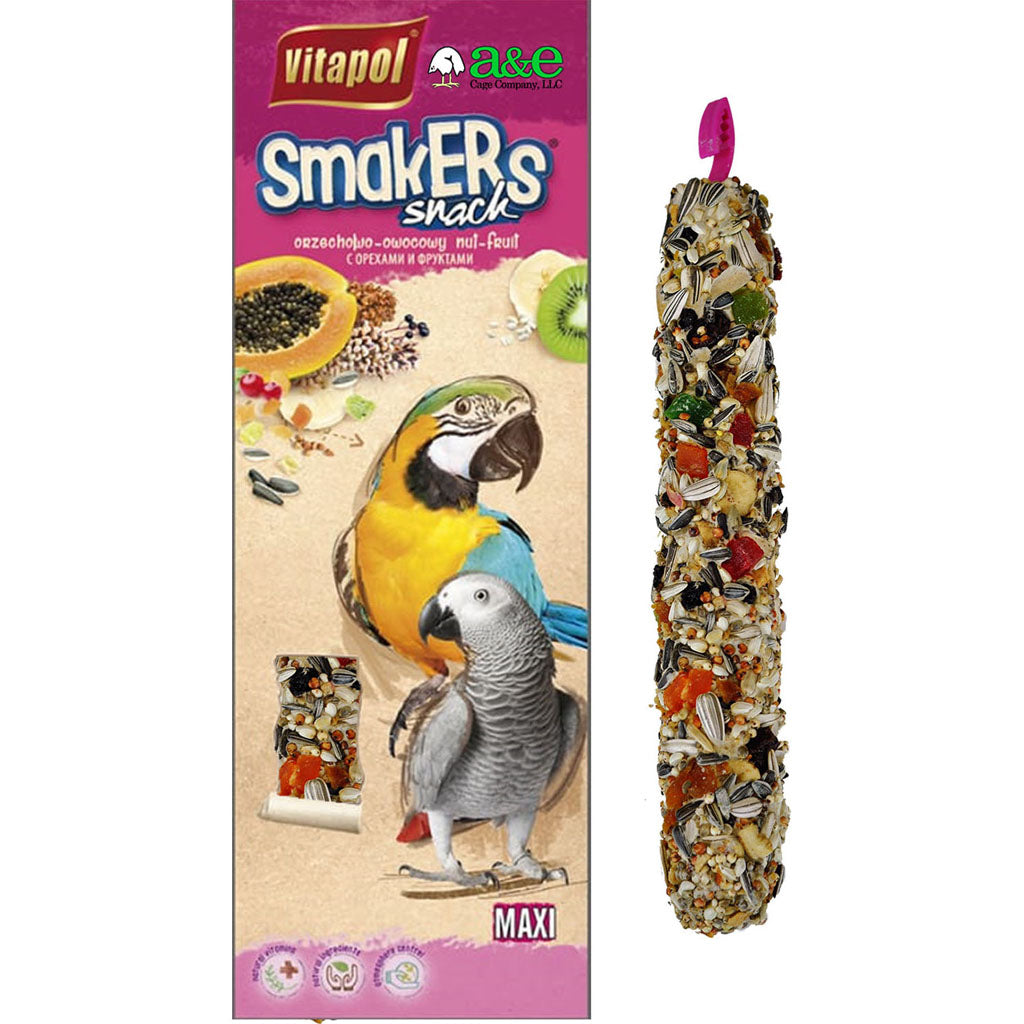 Smakers Treat Stick Parrot Maxi (FRUIT, 2 PK)
