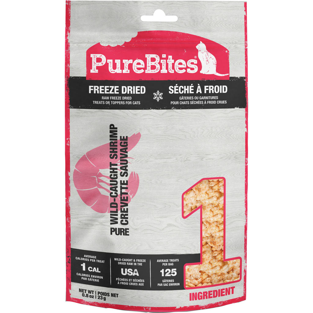 Purebites Freeze Dried Cat Treats (SHRIMP, .8 OZ)