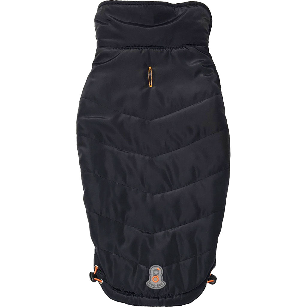 Goo-Eez Mock Neck Signature Dog Jacket (BLACK, XXS)