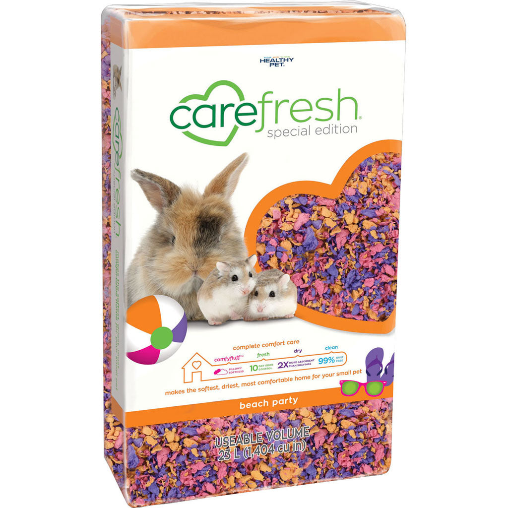 Carefresh Small Pet Bedding (BEACH PARTY, 23 L)