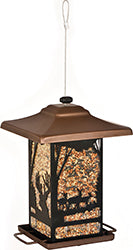 Wilderness Lantern Wild Bird Feeder (BROWN, 2 LB CAP)