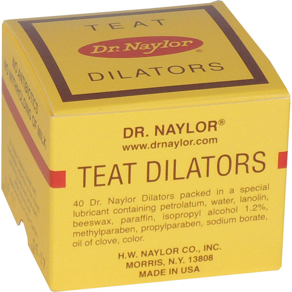 Dr. Naylor Teat Dilators (40 PK)