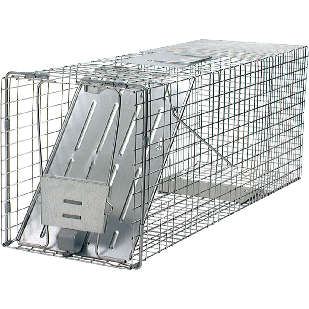 Havahart 1-Door Large Animal Trap (SILVER, 32X10X12 IN)