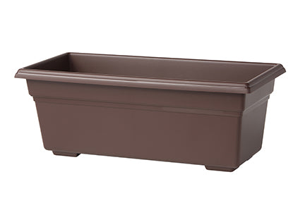 Countryside Flower Box Planter (BROWN, 18 IN)