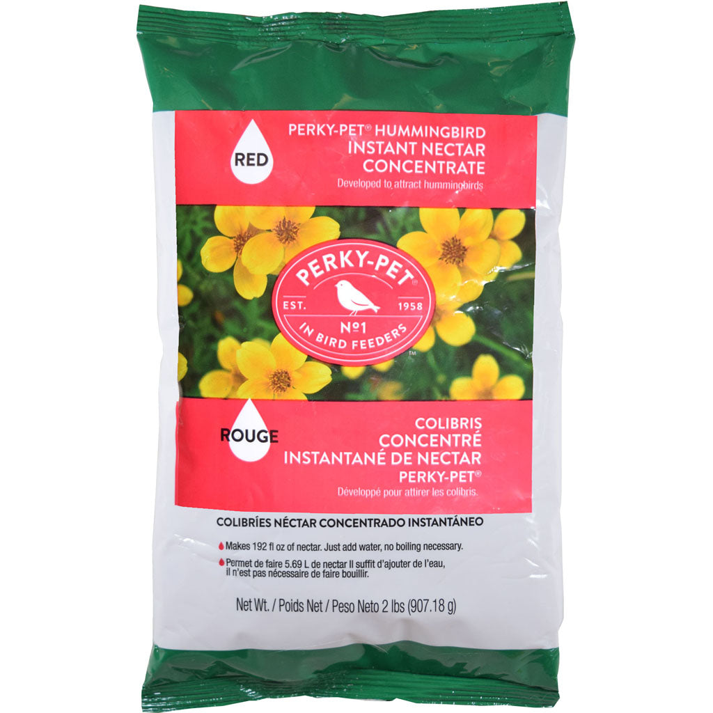 Perky-Pet Hummingbird Instant Nectar Concentrate (RED, 2 LB)