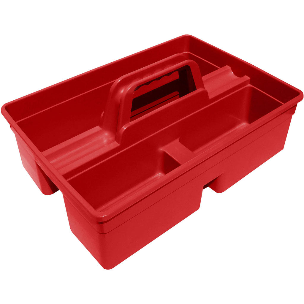 Tuff Stuff Square Tote Carry Caddy (RED)
