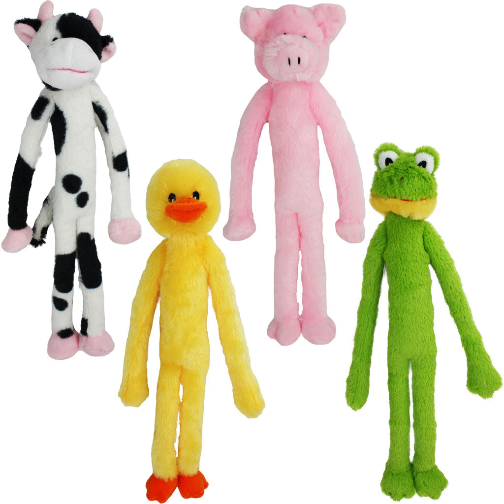 Multipet Minipet Swingin Slevin Dog Toy (ASSORTED, 12 IN)