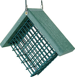 Going Green Suet Feeder (GREEN, 1 CAKE CAP)