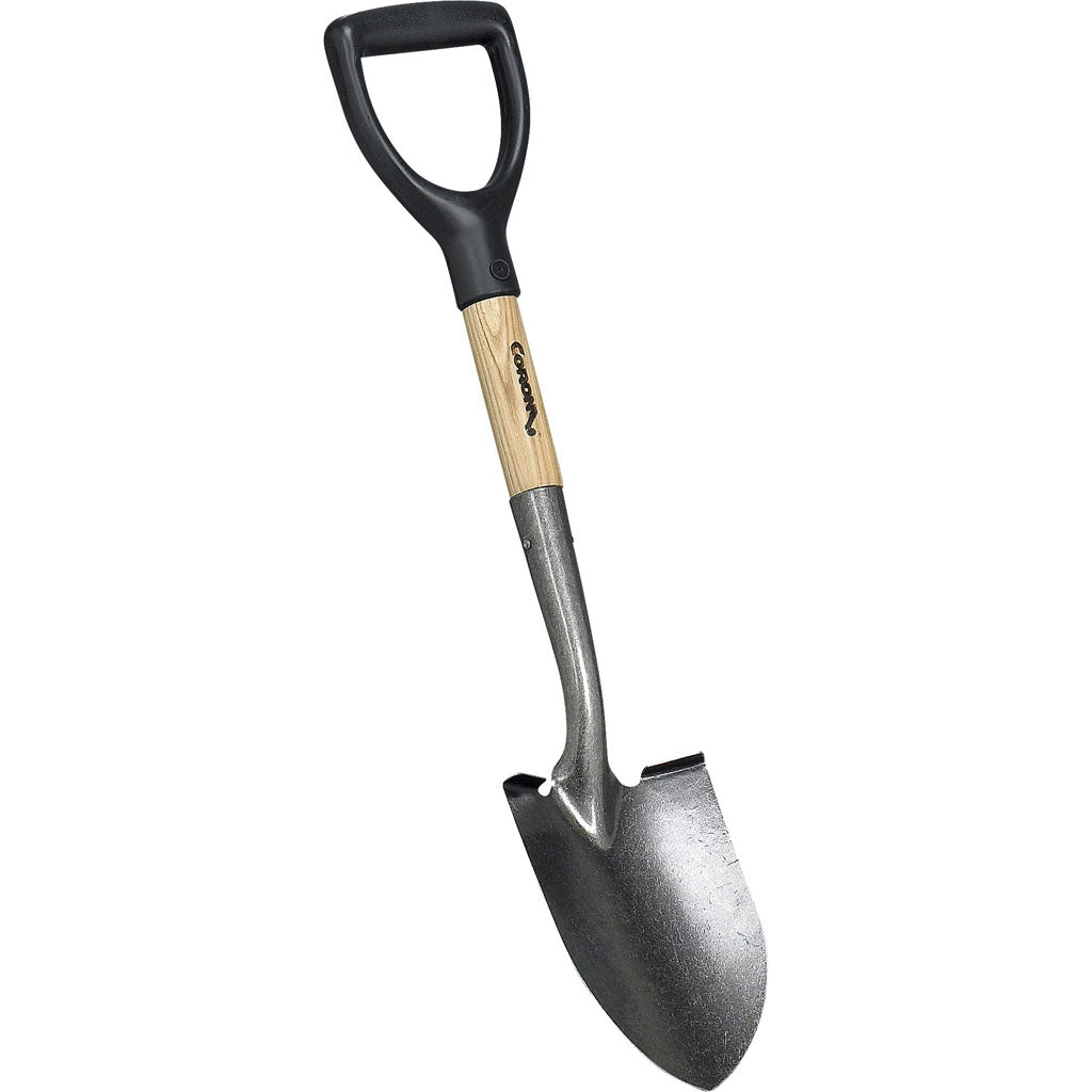 D Grip Wood Handle Mini Shovel (27 IN)