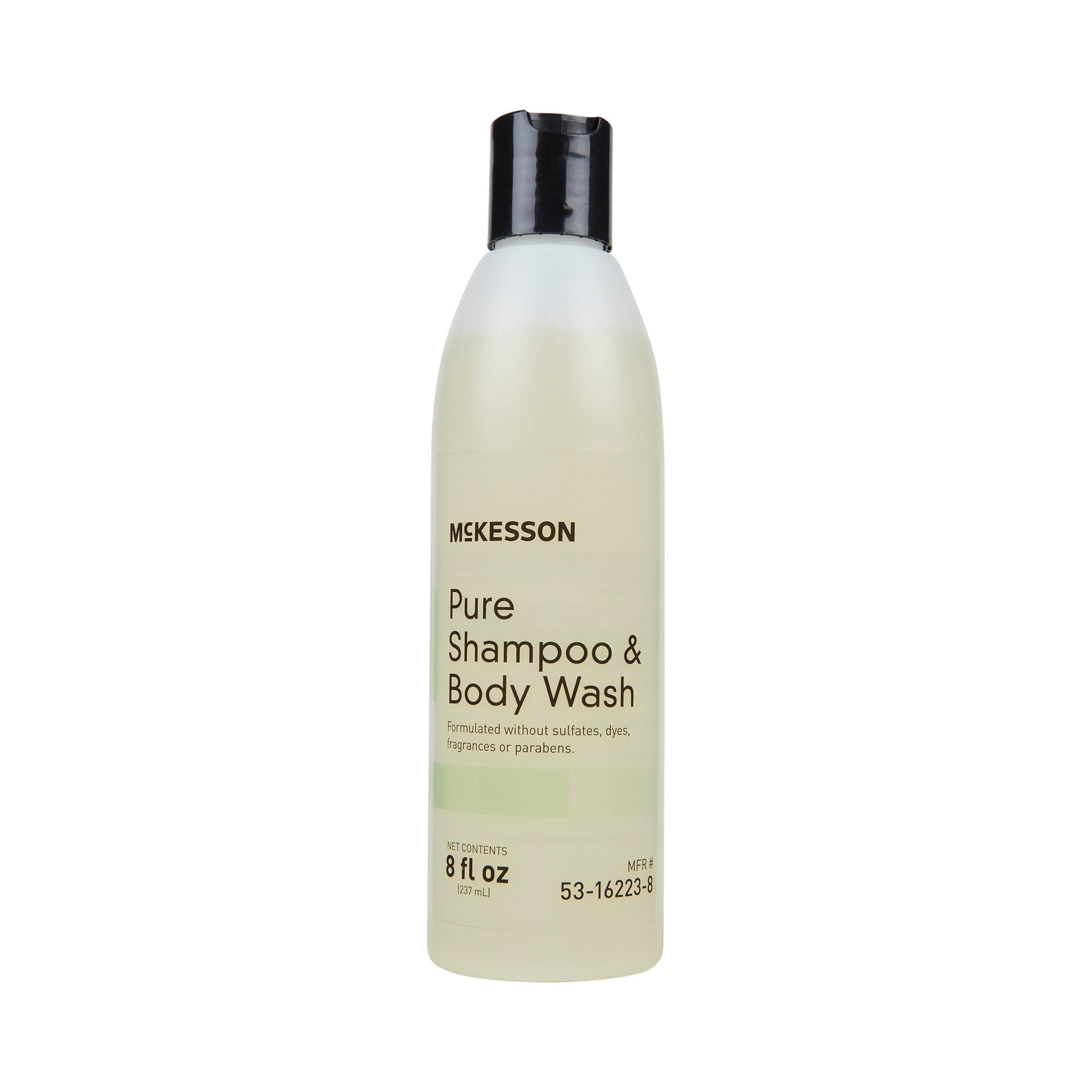 McKesson Brand - Shampoo and Body Wash McKesson Pure 8 oz. Flip Top Bottle Unscented [48/CS]