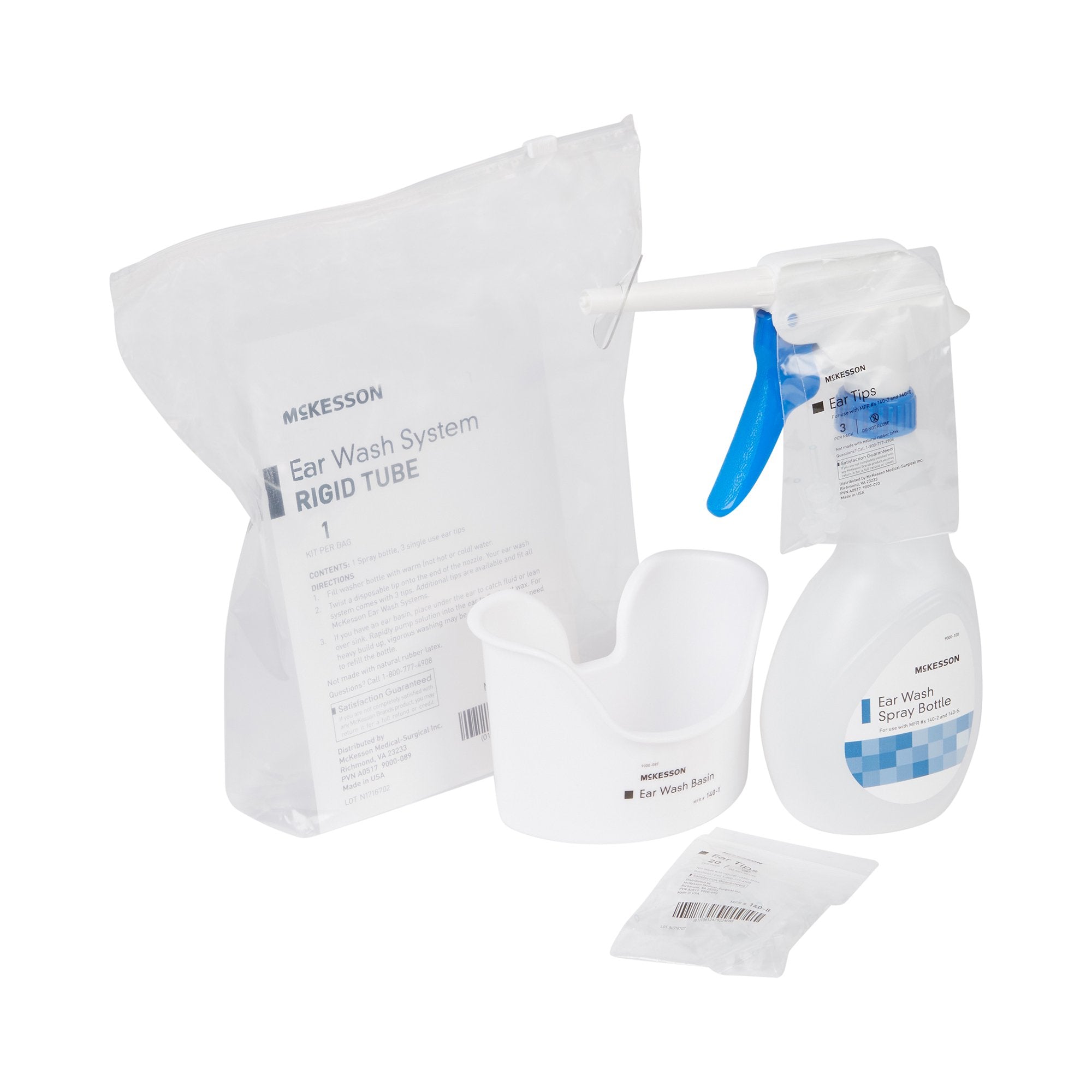 McKesson Brand - Ear Wash System McKesson Disposable Tip Blue / White [10/CS] (1068696_CS)