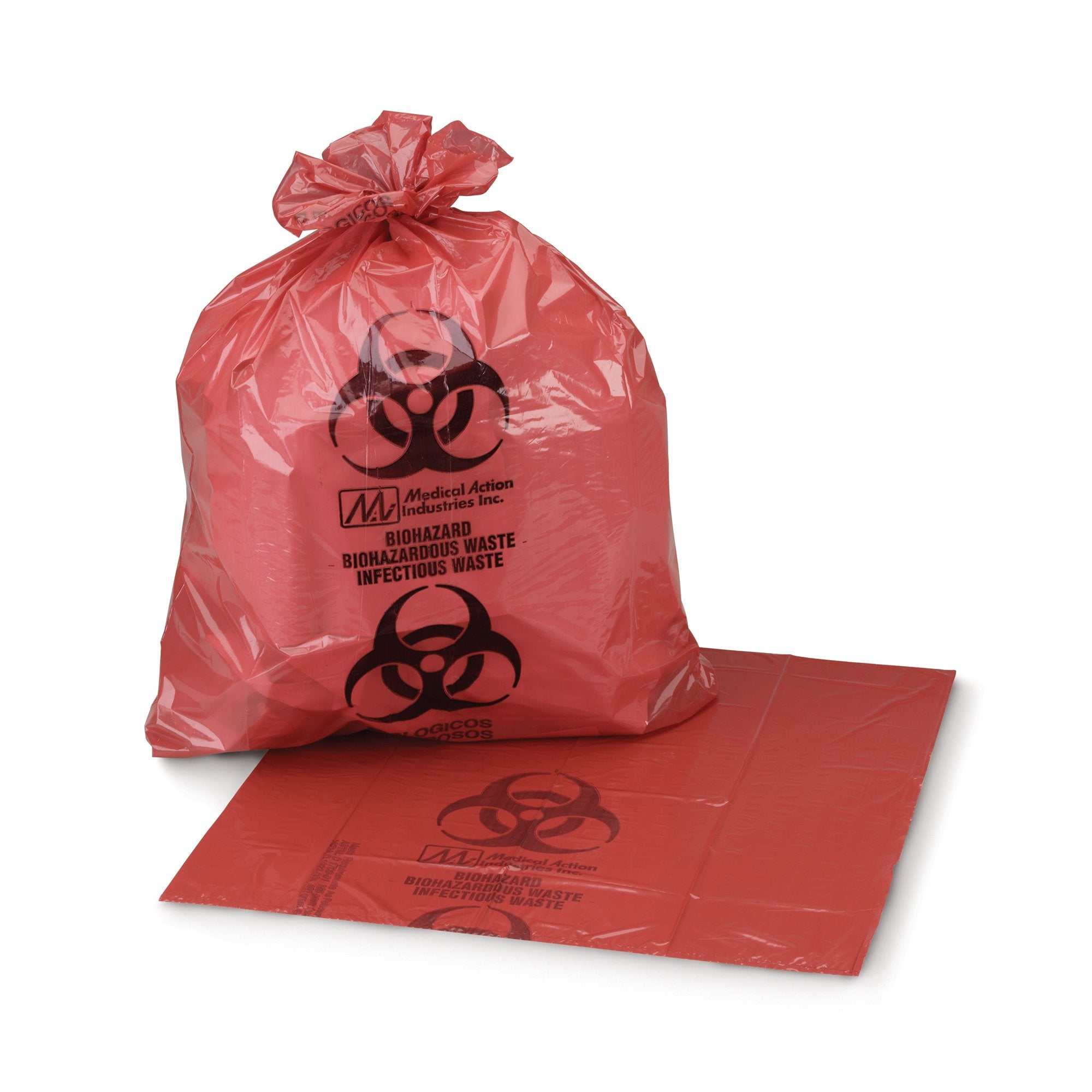 McKesson Brand - Infectious Waste Bag McKesson 20 to 25 gal. Red Bag 28 X 31 Inch [250/CS]