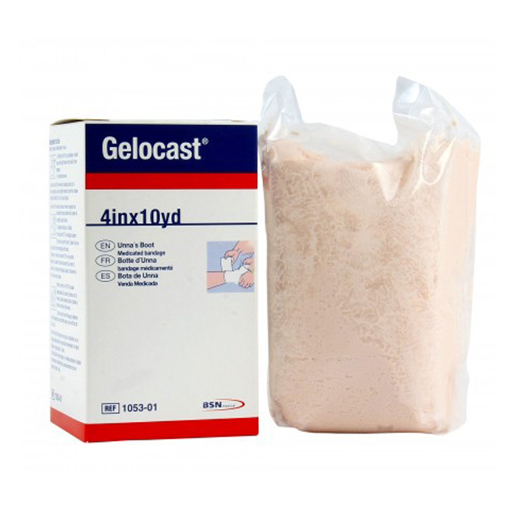 BSN Medical - Unna Boot Gelocast® Zinc Oxide / Calamine 4 Inch X 10 Yard [12/CS]