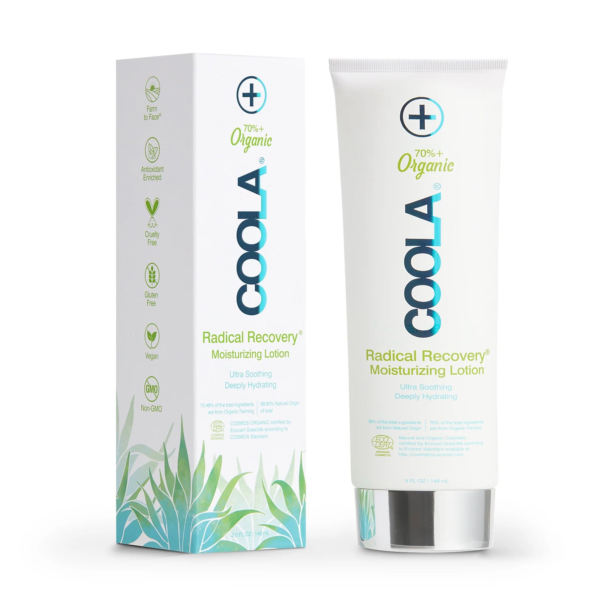 COOLA LLC - Facial Moisturizer COOLA® Radical Recovery® After Sun 5 oz. Tube Lavender Scent Lotion [24/CS]