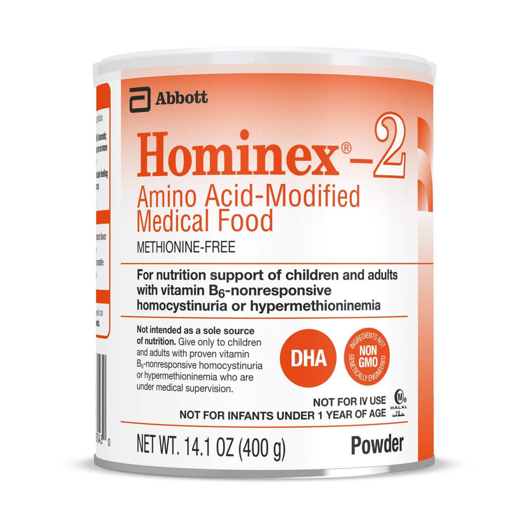 Abbott Nutrition - Oral Supplement Hominex®-2 Unflavored Powder 14.1 oz. Can [6/CS]