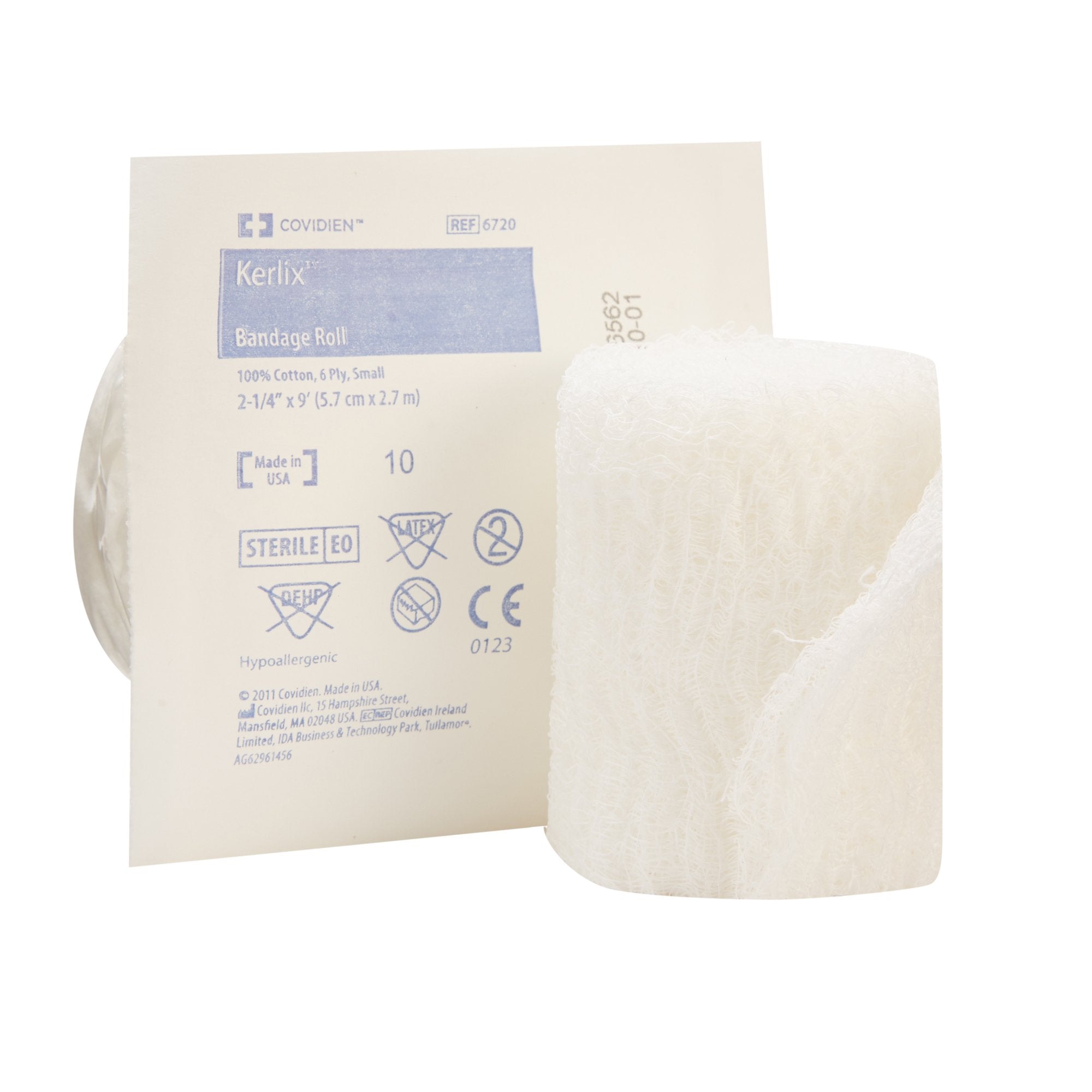 Cardinal - Fluff Bandage Roll Kerlix™ 2-1/4 Inch X 3 Yard 6-Ply Sterile 1 per Pouch [96/CS]