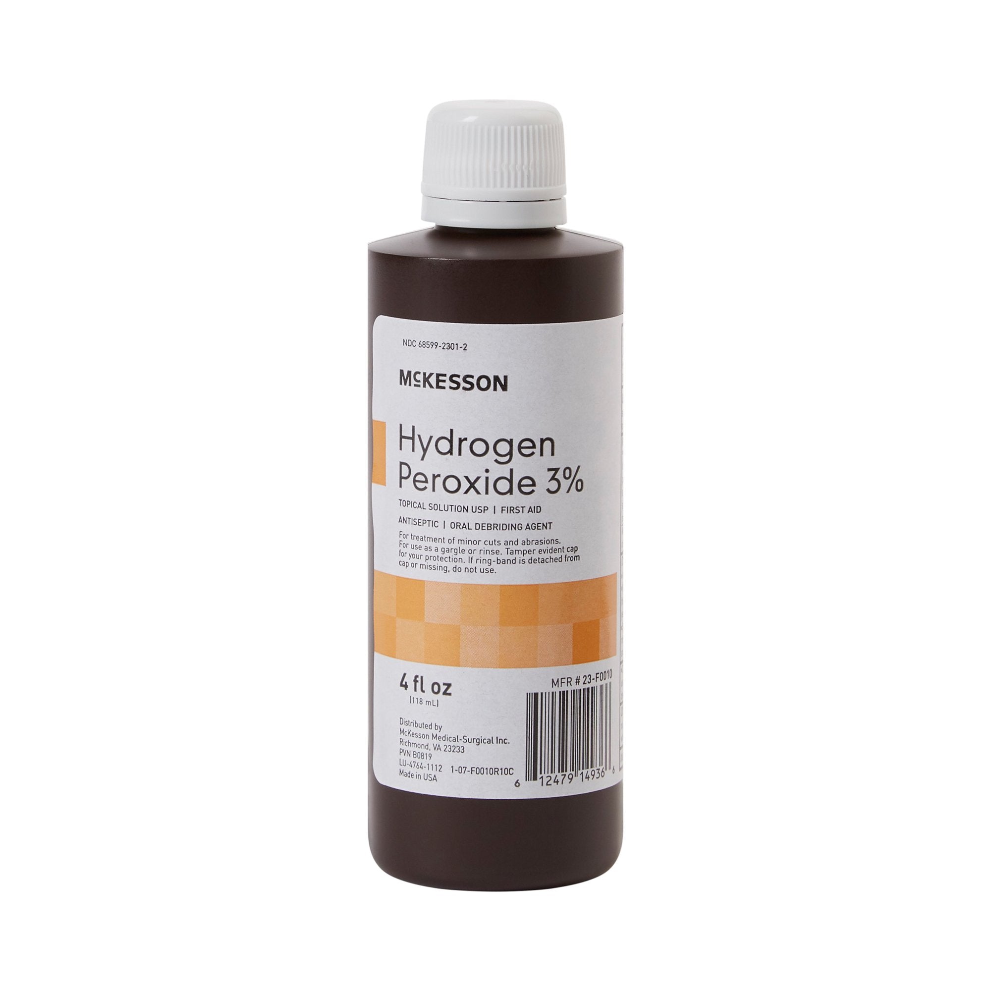 McKesson Brand - Antiseptic McKesson Brand Topical Liquid 4 oz. Bottle [24/CS]