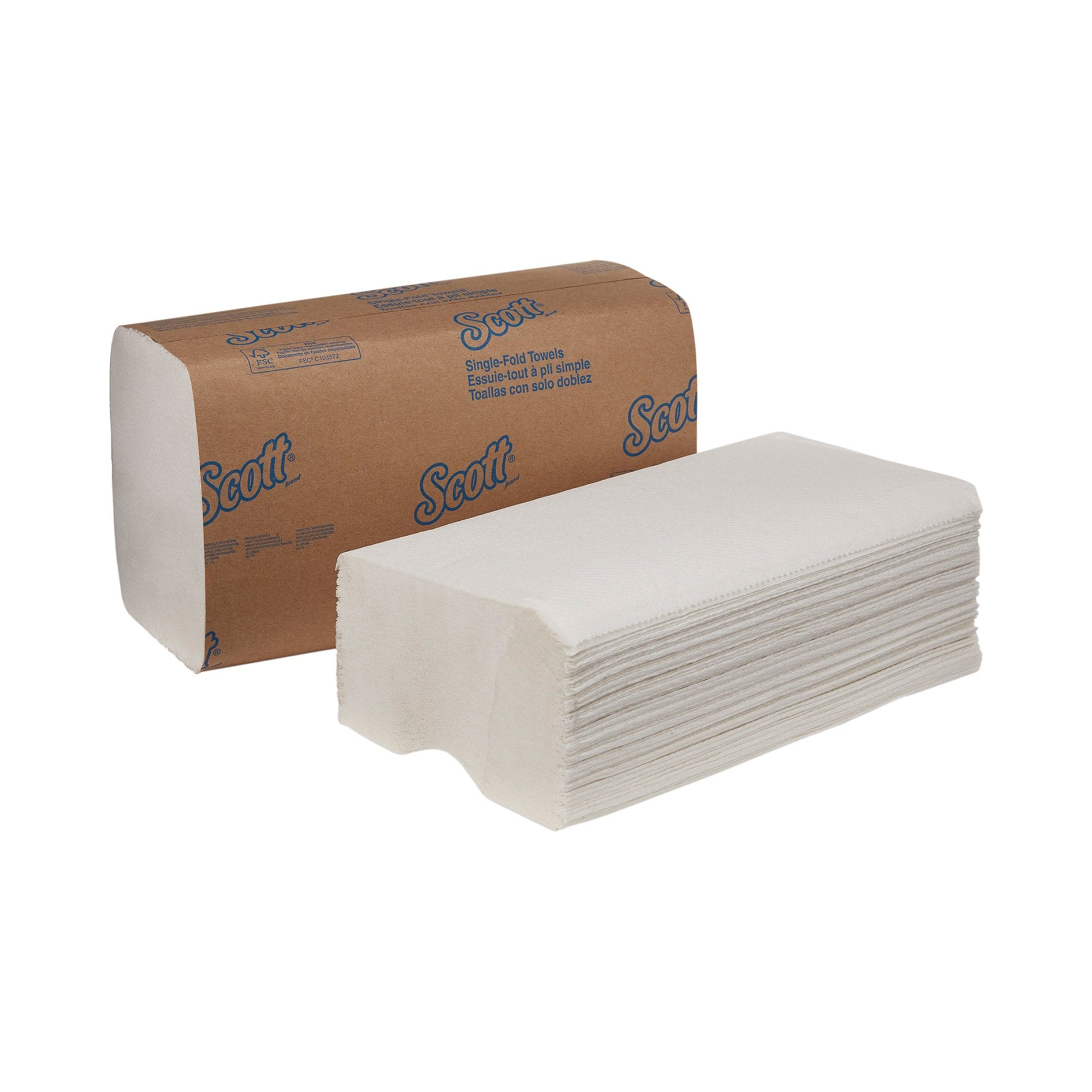 Kimberly Clark - Paper Towel Scott® Single-Fold 9-3/10 X 10-1/2 Inch [16/CS]